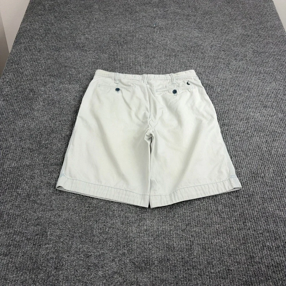 Polo Ralph Lauren Chino Shorts Mens 31 Light Blue Cotton Relaxed Casual Preppy